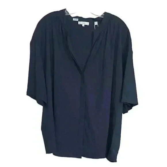 Vince Flutter Sleeve Linen Blend Top sz 2X - Picture 1 of 6